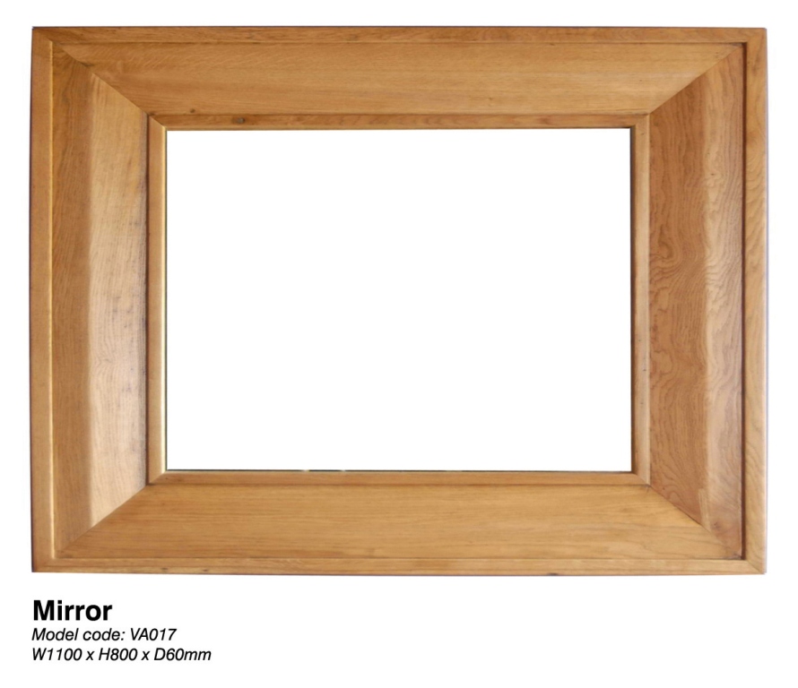 Provence Oak Mirror Small Rectangular - Click Image to Close
